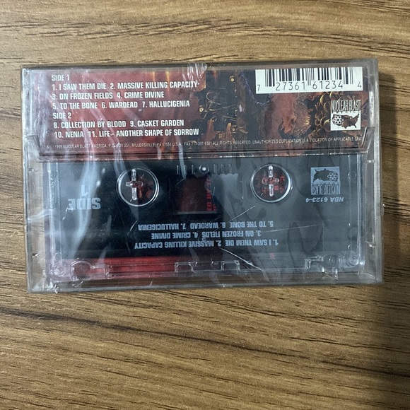 DISMEMBER - Massive Killing Capacity 1995 Cassette (Collectible) Nuclear Blast - Picture 2 of 6